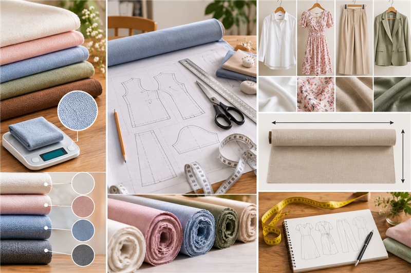 Định lượng vải là gì? Cách tính số mét vải cần mua để tránh thừa hoặc thiếu